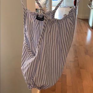 Brandy Melville Striped Crop Top